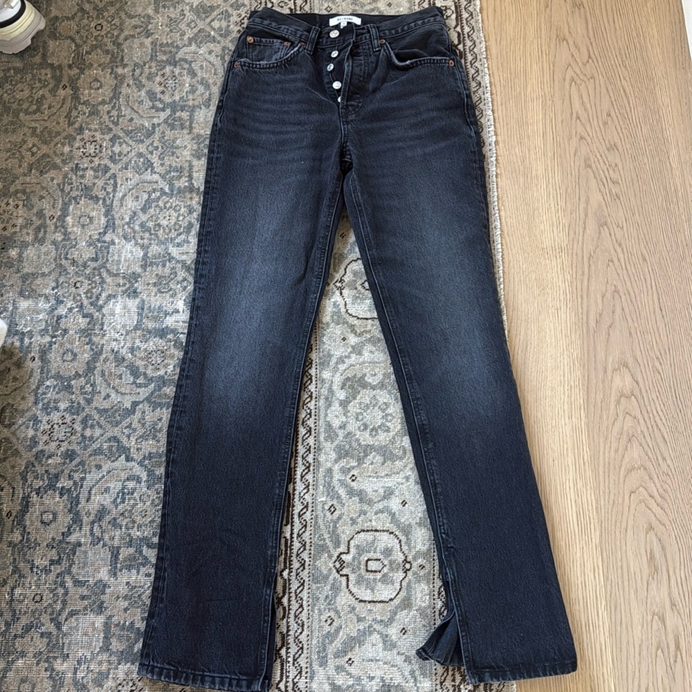 REDONE 70s high rise skinny boot jeans